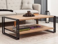 Rechthoekige salontafel COSMALU atlantische pijnboom Rechthoekige salontafel COSMALU atlantische pijnboom