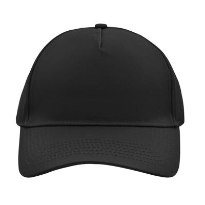 Baseball pet/cap - zwart - volwassenen - Voordelige caps - katoen