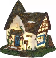 Luville Efteling Mini&apos;s Huis van Roodkapje 9x8x9 cm