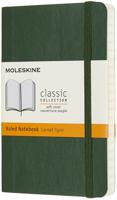 Notitieboek Moleskine pocket 90x140mm lijn soft cover myrtle green