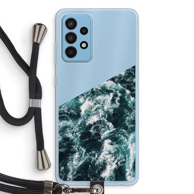 Zee golf: Samsung Galaxy A52 Transparant Hoesje met koord