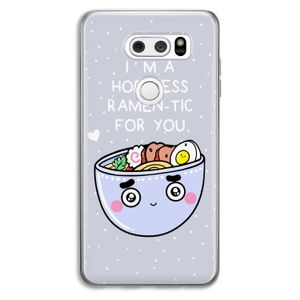 I'm A Hopeless Ramen-Tic For You: LG V30 Transparant Hoesje