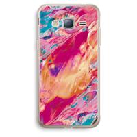 Pastel Echoes: Samsung Galaxy J3 (2016) Transparant Hoesje