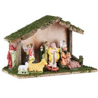 Complete kerststal inclusief kerststal beelden 31 cm Complete kerststal inclusief kerststal beelden 31 cm