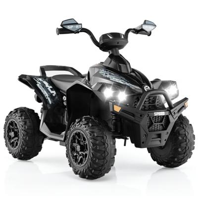 Elektrische Quad voor Kinderen 12 V met Muziek Claxon en LED-Koplamp Kinderquad 2,2-4,3 km/u voor Peuters Vanaf 3 Jaar