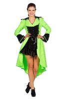 Jas luxe neon, groen