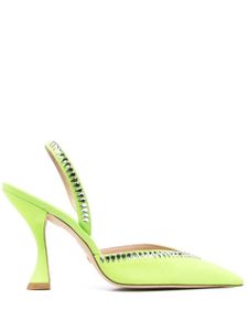 Stuart Weitzman escarpins 110 mm à ornements en cristal - Vert