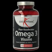 Lucovitaal Omega 3 visolie puur koudwater 120 Capsules