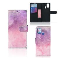 Hoesje Samsung Galaxy M31 Pink Purple Paint Hoesje Samsung Galaxy M31 Pink Purple Paint