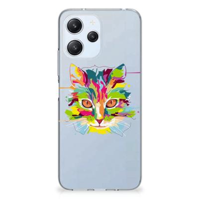 Xiaomi Redmi 12 4G Telefoonhoesje met Naam Cat Color Xiaomi Redmi 12 4G Telefoonhoesje met Naam Cat Color