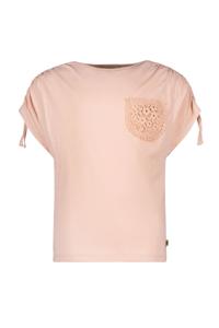 Like Flo Meisjes t-shirt slub - Nude