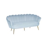 Bank Chanelle Lichtgrijs 180 cm