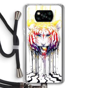 Fading: Xiaomi Poco X3 NFC Transparant Hoesje met koord