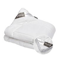 Dekbed Hotel Stripe Micro Dons AllSeason - Enkel , All season - 140x200 cm (Eenpersoons) - Fresh and Co - 350 Gram per m² - Dekbed-Discounter.nl