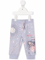 Kenzo Kids pantalon de jogging à logo - Gris - thumbnail