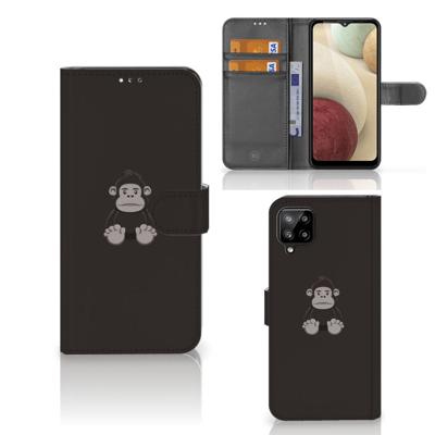 Samsung Galaxy A12 Leuk Hoesje Gorilla | Portemonnee hoesje