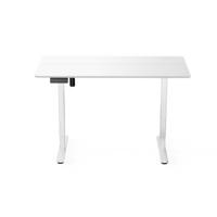 Elektrisch in Hoogte Verstelbaar Bureau in Hoogte Verstelbare Werkplek Wit