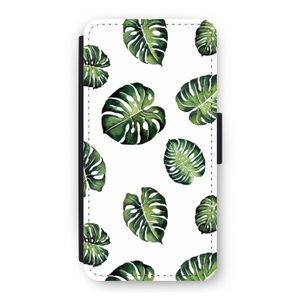 Tropische bladeren: iPhone 12 Flip Hoesje