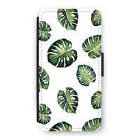Tropische bladeren: iPhone 12 Flip Hoesje