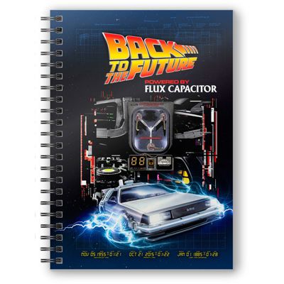 Back to the Future: Powered by Flux Capacitor Spiral Notebook Notitieboek