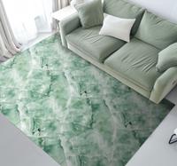 Groene pastelkleur marmeren vinyl tapijt