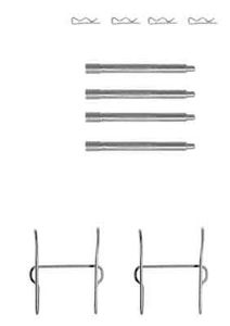 Accessoireset, schijfremblok PFK357