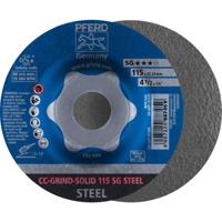 PFERD TOOLS 64185115 Cc-Grind-Solid Sg Steel Slijpschijf Diameter 115 mm 10 stuk(s)