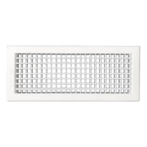 Wandrooster Vta-8110d (inbouw) Staal - 800x150mm - Met Dubbele Instelbare Schoepen