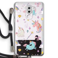 Fantasiewereld: Honor 6X Transparant Hoesje met koord
