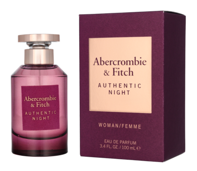 Abercrombie & Fitch Authentic Night Women Eau de parfum Spray 100 ml