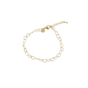 Day&Eve Armband Heart Chain Goud