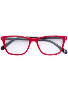 Stella McCartney Kids lunettes de vue rectangulaires - Rouge