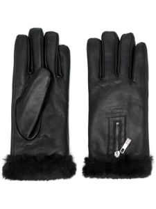 DENTS gants Yasmin en cuir - Noir