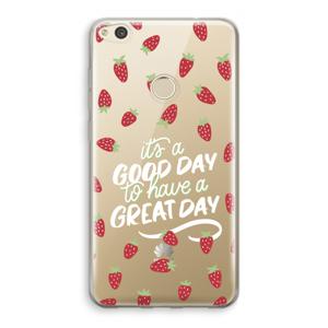 Don’t forget to have a great day: Huawei Ascend P8 Lite (2017) Transparant Hoesje