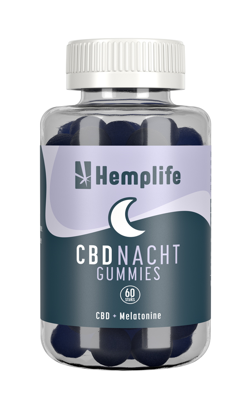 Hemplife CBD + Melatonine Nacht Gummies Hemplife CBD + Melatonine Nacht Gummies
