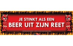 Sticky Devil Je stinkt als een beer uit zijn reet