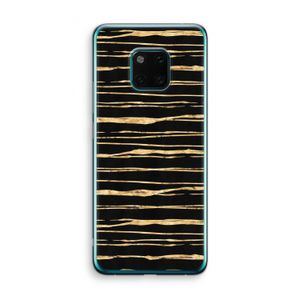 Gouden strepen: Huawei Mate 20 Pro Transparant Hoesje