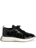 Giuseppe Zanotti baskets Ferox en cuir - Noir - thumbnail