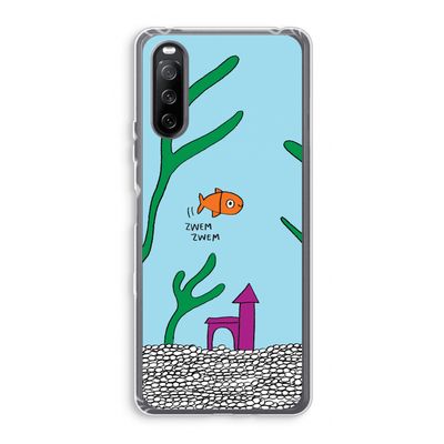 Aquarium: Sony Xperia 10 III Transparant Hoesje