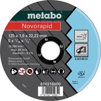 Metabo 616316000 Doorslijpschijf 125 mm 25 stuk(s) Blik