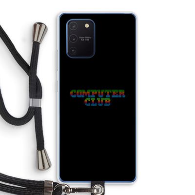 Retro: Samsung Galaxy Note 10 Lite Transparant Hoesje met koord