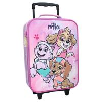 Vadobag Paw Patrol Furever Fun reiskoffer/trolley - roze - 41 x 30 x 14 cm - kinderen