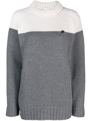 Patou pull à couleurs - Gris