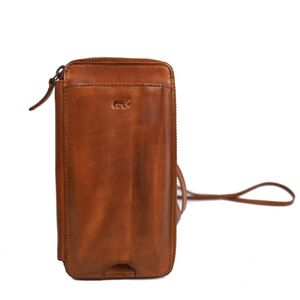 Bear Design Phone Bag Anniek Telefoontasje Cognac