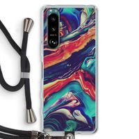 Chameleon Sun: Sony Xperia 5 III Transparant Hoesje met koord