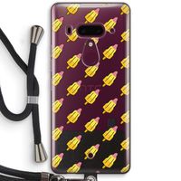 Waterijsjes: HTC U12+ Transparant Hoesje met koord
