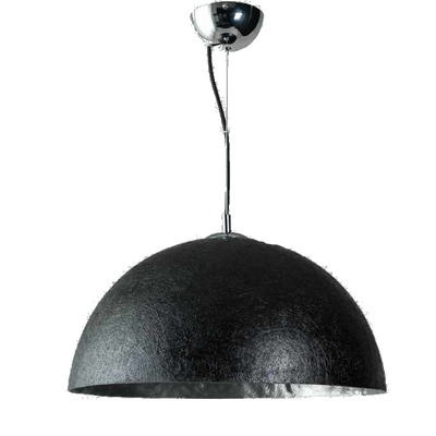 Mezzo tondo zwart zilver 50cm hanglamp