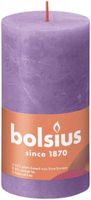 Bolsius kaars rustiek 13x7 cm helder violet - thumbnail