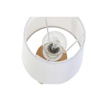 Bureaulamp Home ESPRIT Bruin 13 x 13 x 24 cm (2 Stuks)