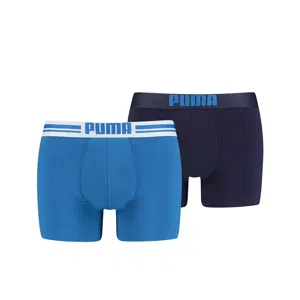 Puma Heren Boxershort - 2-Pack Placed Logo - Blue